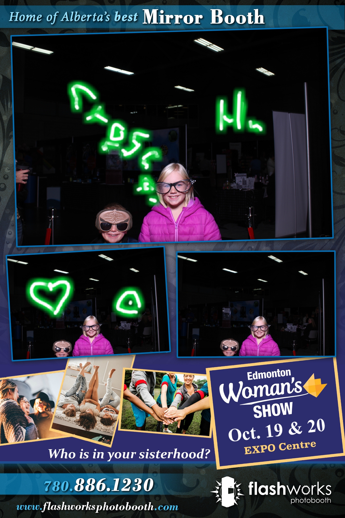 Fall Edmonton Woman's Show | View more photos from the event at gallery.flashworksphotobooth.com/u/FlashworksPhotoboothInc/Fall-Edmonton-Womans-Show-0